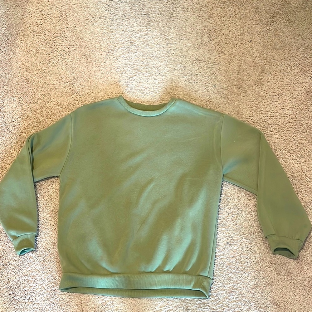 Sage Green Crew Neck